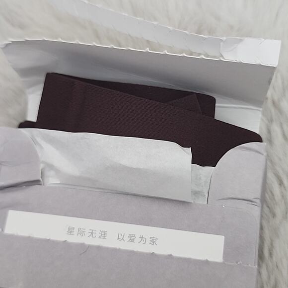 NEW Neiwai Men's Model Boxer Brief 2.0 Two Piece Set In Tealeaf Brown And White - Picture 12 of 13